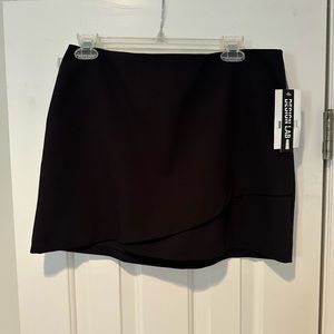 Design Lab Black Mini Skirt